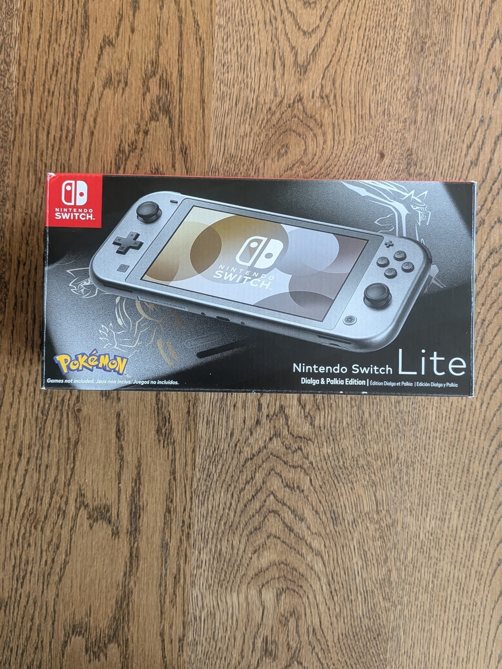 Nintendo Switch Lite Pokemon Palkia & Dialga Edition - Black